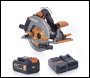 Evolution R185CCS-Li 185mm Brushless 18v Circular Saw Li-Ion EXT Inc Multi-Material Blade