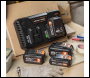 Evolution Cordless R18RCH-Li2 Dual Port Fast Charger 18v Li-Ion EXT