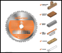 Evolution 210mm Multi-Material Cutting 24T Blade to suit R210 + Rage 3 Mitre Saws