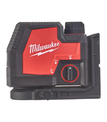 Milwaukee USB Rechargeable Green Cross Line Laser With Plumb Points - Model L4CLLP-301C