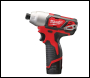 Milwaukee M12™ Sub Compact ¼″ Hex Impact Driver