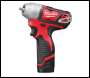 Milwaukee M12™ Sub Compact ¼″ Impact Wrench - Model M12BIW14-202C 