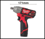 Milwaukee M12™ Sub Compact ½″ Impact Wrench