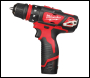 Milwaukee M12™ Sub Compact Drill Driver With Removable Chuck     - Model M12BDDXKIT-202C