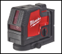 Milwaukee USB Rechargeable Green Cross Line Laser With Plumb Points - Model L4CLLP-301C