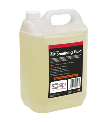 SIP 5ltr Sanitising Fluid - Code 02406