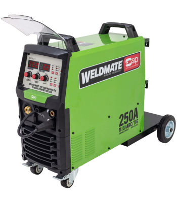 SIP WELDMATE PRO 250A MIG/ARC/TIG Synergic Compact Welder - Code 05752