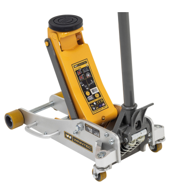 WINNTEC 2 Ton Aluminium / Steel Trolley Jack - Code 09707