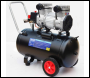 SIP QT AIR DD 1.5hp 50ltr Ultra Low Noise Oil-Free Direct Drive Compressor - Code 05492