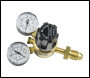 SIP Gas Bottle Regulator with Content Gauges - Code 09019