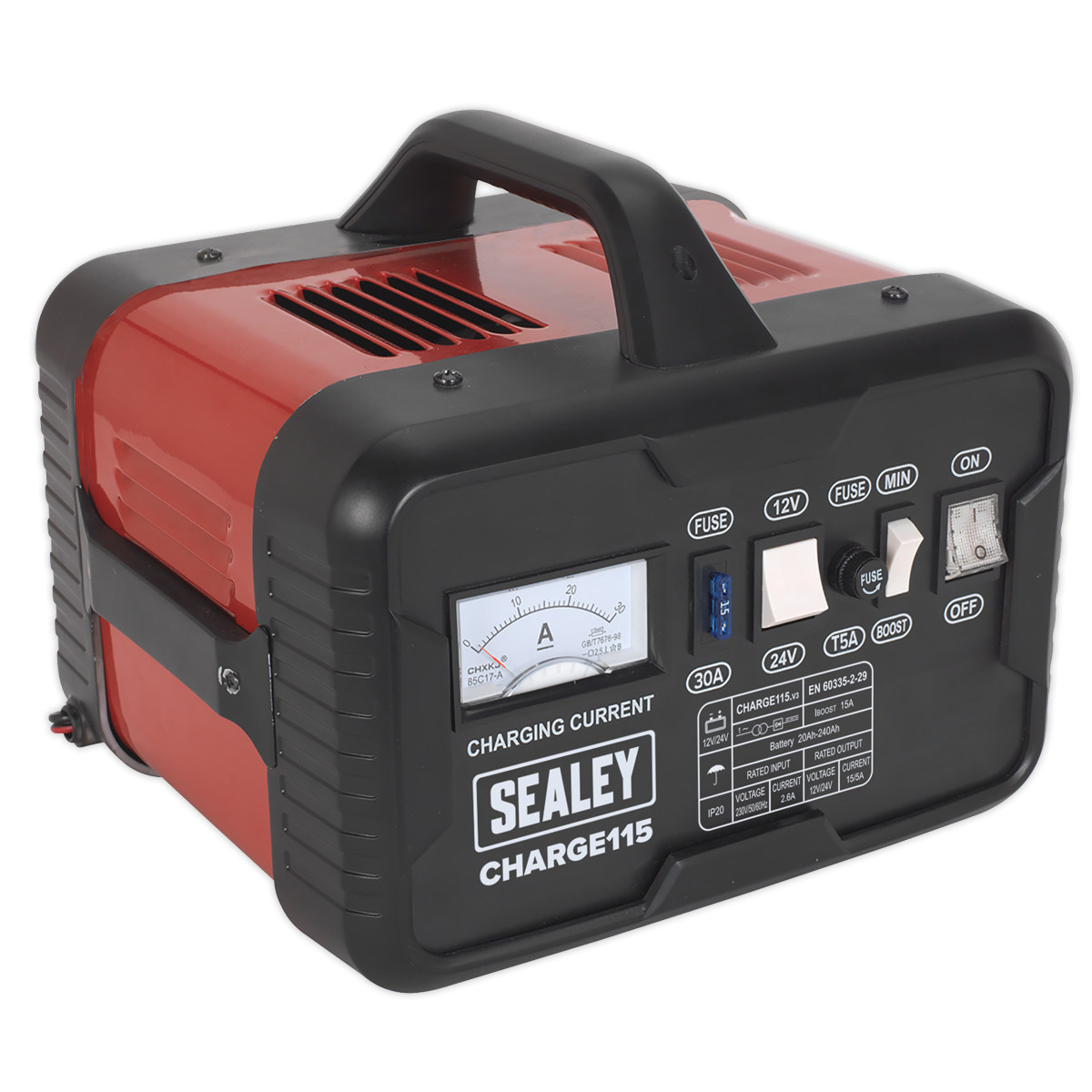 Sealey battery charger