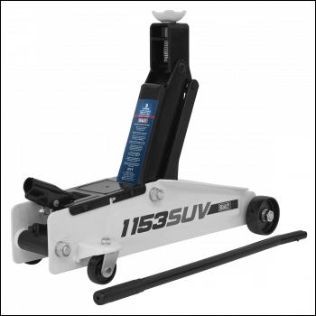 Sealey 1153SUV Long Reach High Lift SUV Trolley Jack 3 Tonne