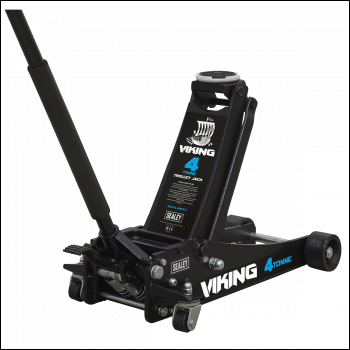 Sealey 4040TB Viking Low Profile Professional Trolley Jack with Rocket Lift 4 Tonne