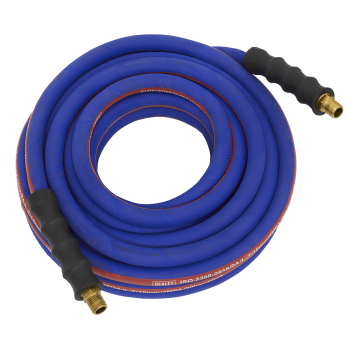 Sealey AH10R/38 Extra-Heavy-Duty Air Hose with 1/4 inch BSP Unions 10m x 10mm