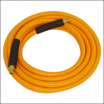 Sealey AHHC1038 High-Visibility Hybrid Air Hose with 1/4 inch BSP Unions 10m x 10mm