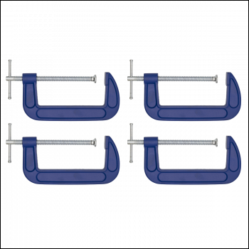 Sealey AK60064 G-Clamp 150mm 4pc