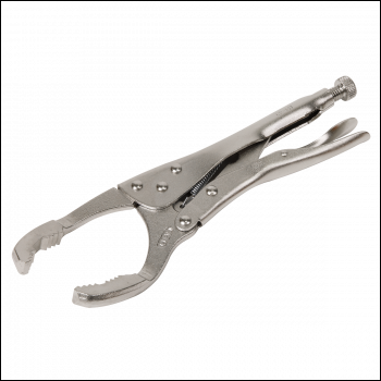 Sealey AK6423 Angled Oil Filter Locking Pliers 45-130mm Capacity