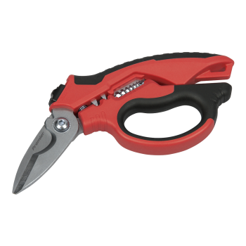 Sealey AK8527 Heavy-Duty Electrician's Angled Shears 200mm 3-In-1