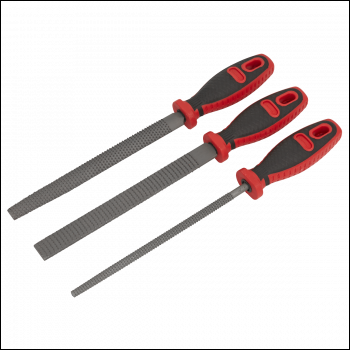 Sealey AKR03 Premier Rasp File Set 3pc