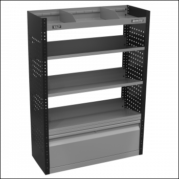 Sealey APMSVCOMBO2 Superline PRO® Modular Slanted Shelf Van Storage System