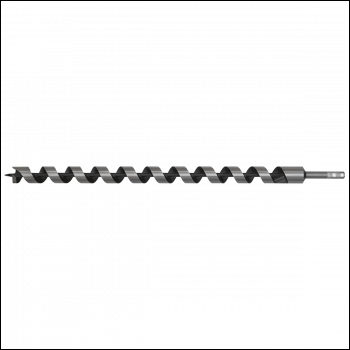 Sealey AW28x600 Auger Wood Drill Bit 28 x 600mm