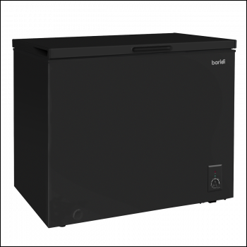 Sealey DH151 Baridi Freestanding Chest Freezer 199L Capacity - Black