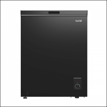 Sealey DH152 Baridi Freestanding Chest Freezer 142L Capacity - Black