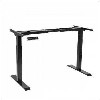 Sealey DH16 Dellonda Dual Motor Ultra-Quiet Desk Frame with Digital Controls 100kg Capacity - Black