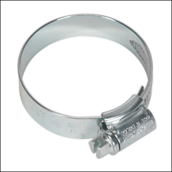 Sealey HCJ245 HI-GRIP® Zinc Plated Hose Clip 35-45mm - Pack of 20