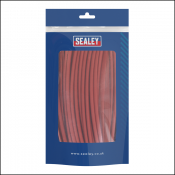 Sealey HST200R Heat Shrink Tubing 200mm 100pc Red