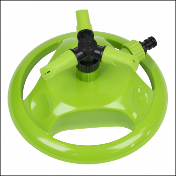 Sealey JS2023 Adjustable Rotating Garden Sprinkler 3-Arm