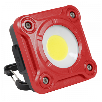 Sealey LED1000 Rechargeable Pocket Floodlight 10W COB LED