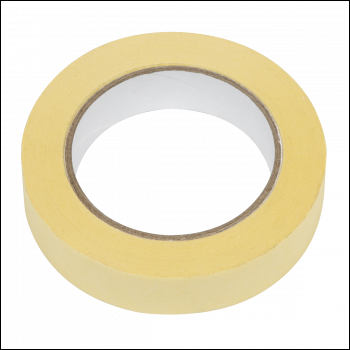 Sealey MTLB24 Premium Quality Masking Tape 24mm x 50m Pack of 36