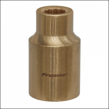 Sealey NS041 Premier Non-Sparking Socket 1/2 inch Sq Drive 8mm