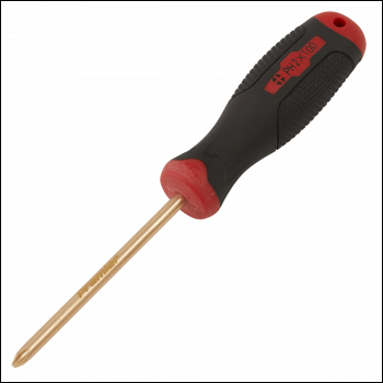 Sealey NS097 Screwdriver Phillips #2 x 100mm - Non-Sparking