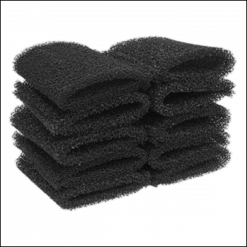 Sealey PC195SDFF10 Foam Filter for PC195SD - Pack of 10