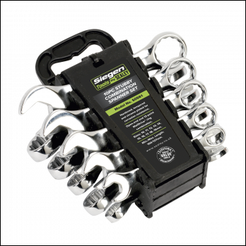 Sealey S0561 Combination Spanner Set 10pc Stubby Metric