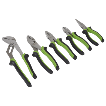 Sealey S0646 Comfort Grip Pliers Set 5pc