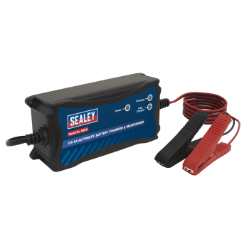 Sealey SBC6 12V Fully Automatic Battery Maintainer/Charger 6A