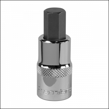 Sealey SBH022 Premier Hex Socket Bit 1/2 inch Sq Drive 10mm