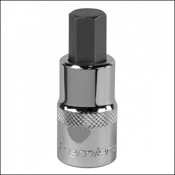 Sealey SBH023 Premier Hex Socket Bit 1/2 inch Sq Drive 12mm