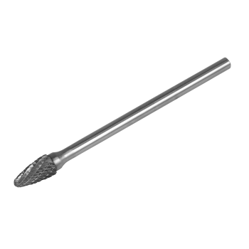 Sealey SDB05XL Tungsten Carbide Rotary Burr Extra-Long Arc Round Nose 10mm