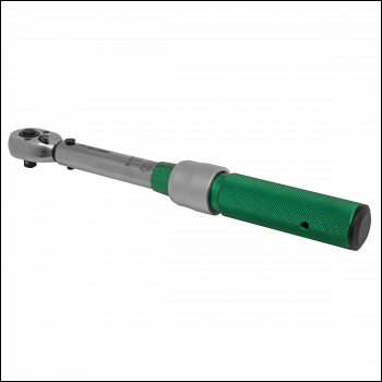 Sealey STW901 Premier Calibrated Micrometer Style Torque Wrench 1/4 inch Sq Drive 5-25Nm