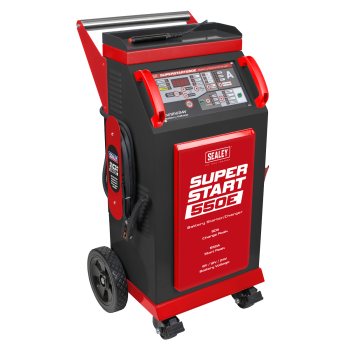 Sealey SUPERSTART550E 6/12/24V Battery Starter/Charger 550A