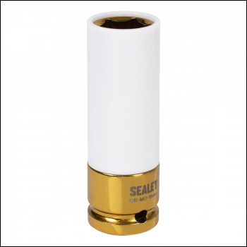 Sealey SX03019 Alloy Wheel Impact Socket 1/2 inch Sq Drive 19mm