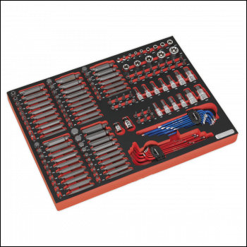 Sealey TBTP07 Tool Tray with Specialised Bits & Sockets 177pc