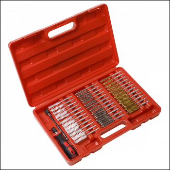 Sealey VS1910 Injector Bore Cleaning Brush Set 38pc