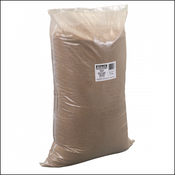 Sealey WS25KG Walnut Shell Blast Media - Size 16/30 - 25kg Bag