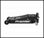 Sealey 4040AB Premier Low Profile Trolley Jack with Rocket Lift 4 Tonne - Black