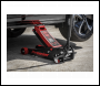 Sealey 4040AR Premier Low Profile Trolley Jack with Rocket Lift 4 Tonne - Red